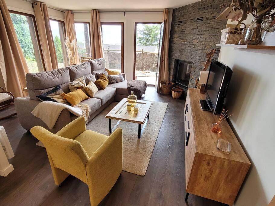 Precioso Apartamento Con Jardin Privado A 4 Km De Puigcerda Enveitg Eksteriør bilde